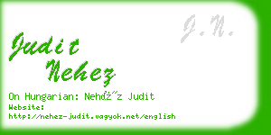 judit nehez business card